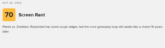 》M站开分最高77！出色且忠实的重制凯发K8国际版《植物大战僵尸：重植版(图6)